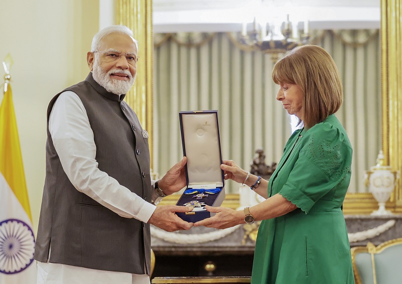 From Modi to the president of Greece and other Eminent personalities, all conferred with Greece's Grand Cross of the Order of Honour